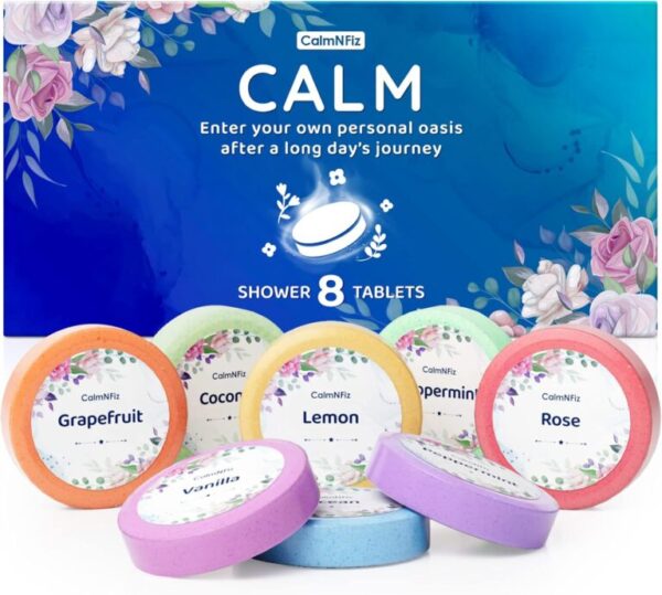 CalmNFiz 8 Pack Shower Steamers