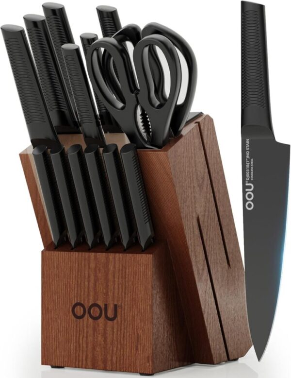 Carbon Stainless Steel Knife Block