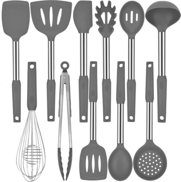 Silicone Kitchen Cooking Utensils Set