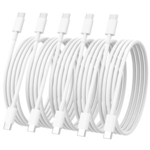 USB C to USB C Cable 5 Pack