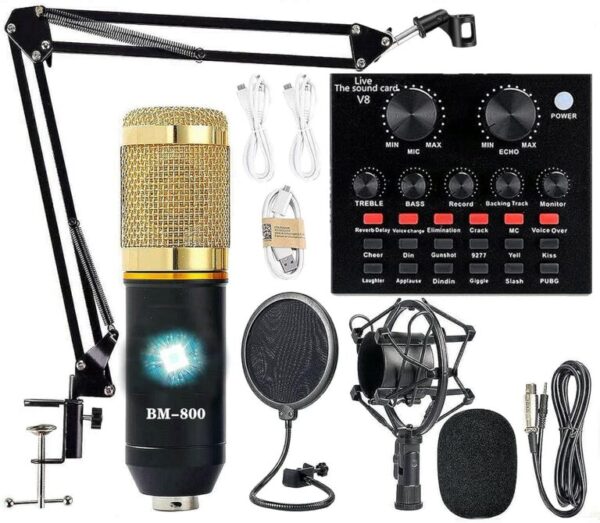 Podcast Equipment Bundle BM-800