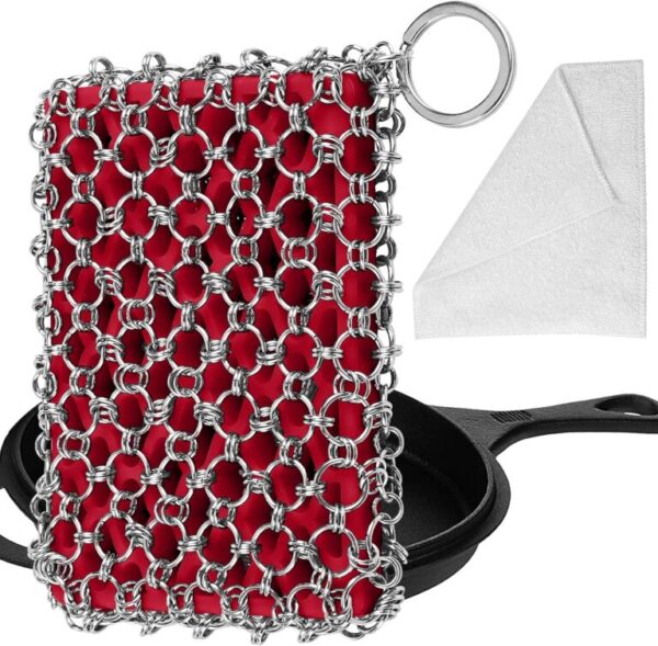 Cast Iron Scrubber Cleaner