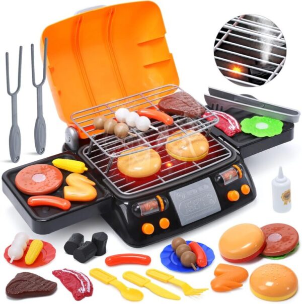 CUTE STONE Cooking Toy BBQ Set